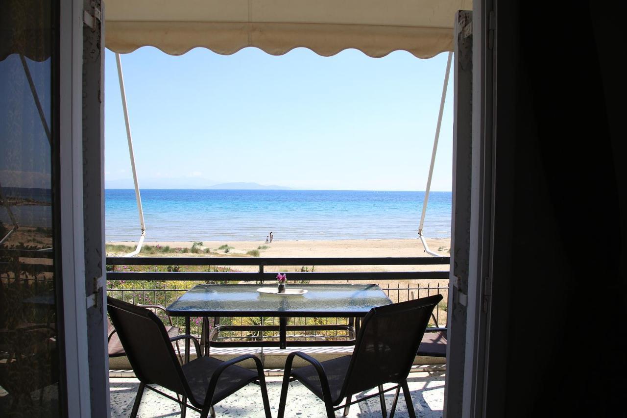 Nami Sea View Near Airport Apartment Artemida  Buitenkant foto